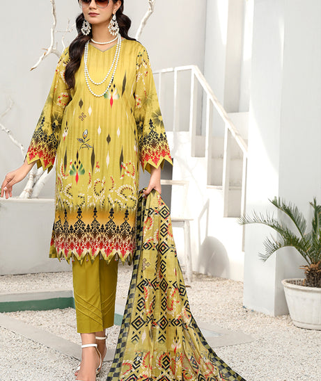 Zareen D/Print Lawn'23 D#4 Vol-3