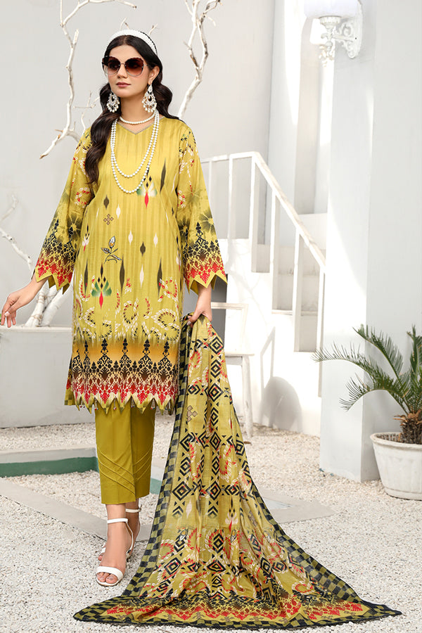 Zareen D/Print Lawn'23 D#4 Vol-3