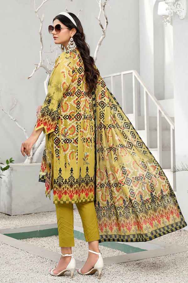 Zareen D/Print Lawn'23 D#4 Vol-3