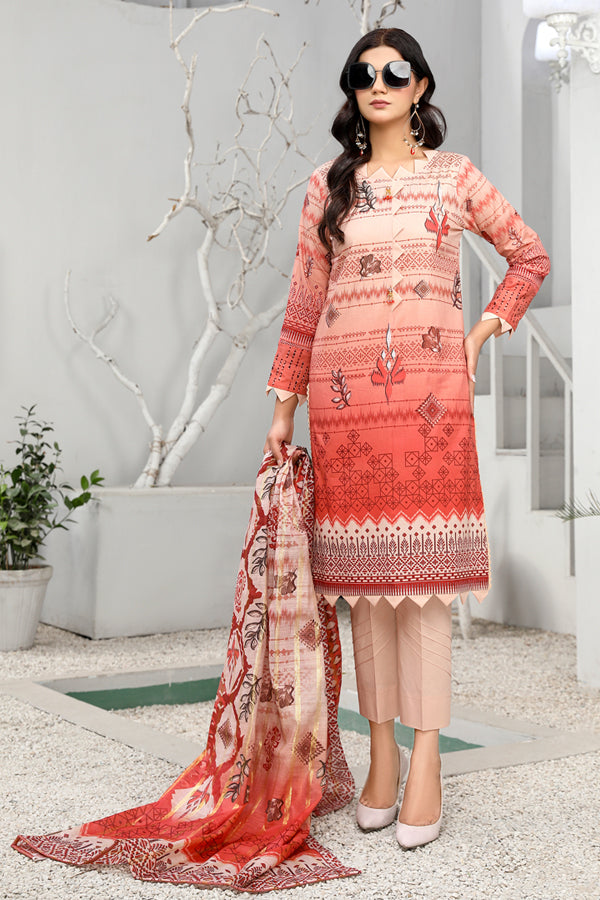 Zareen D/Print Lawn'23 D#5 Vol-3