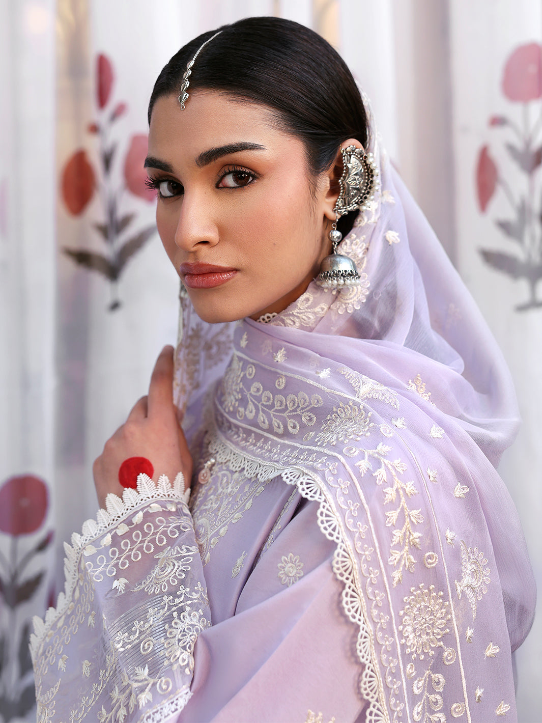 Mahnur Aangan Emb Lawn`25 D#08 ZARMINAY