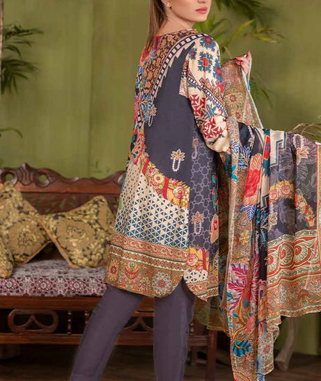 Zebaish Orient Emb Lawn`20 ZO#10