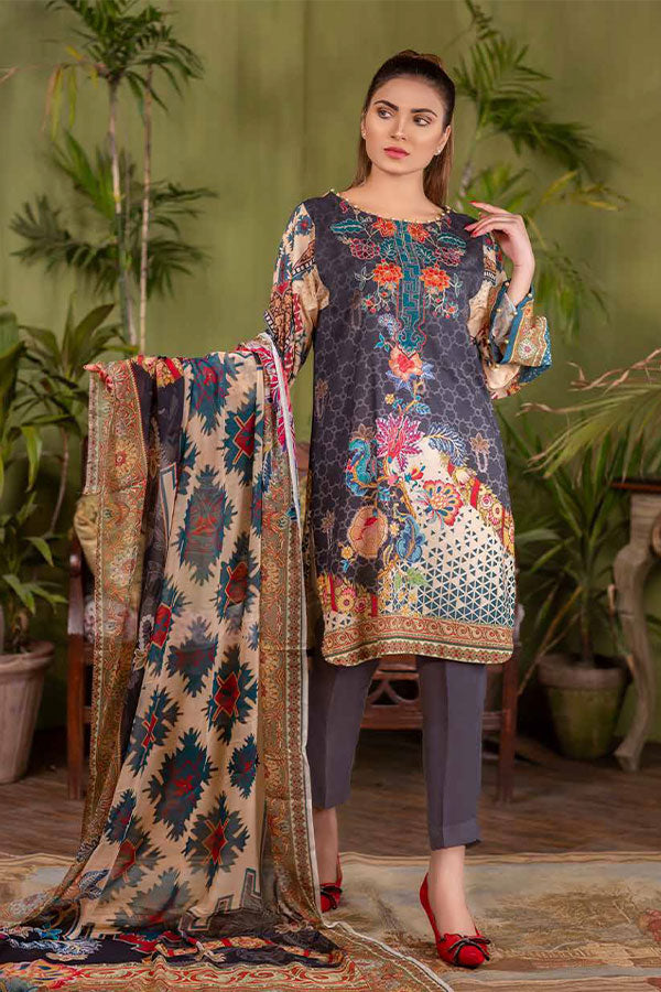 Zebaish Orient Emb Lawn`20 ZO#10