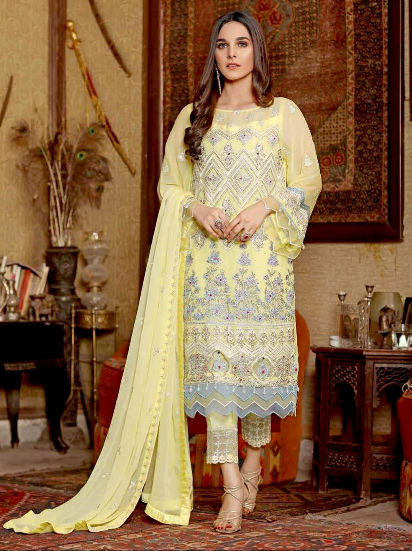 Angan Luxury Emb Chiffon`20 D#2
