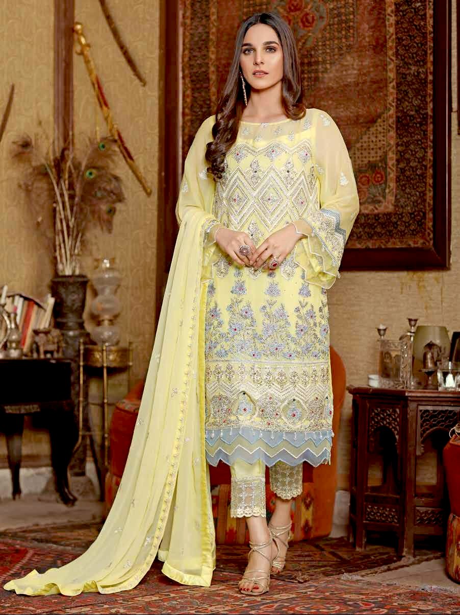 Angan Luxury Emb Chiffon`20 D#2