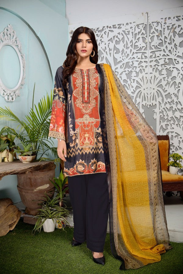 Zebaish Andaaz DP/Emb Lawn`21 D#02