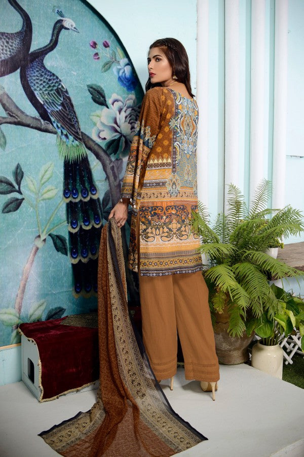 Zebaish Andaaz DP/Emb Lawn`21 D#04