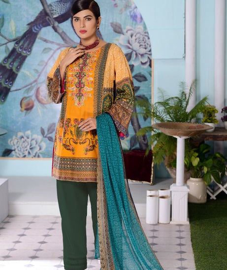 Zebaish Andaaz DP/Emb Lawn`21 D#06