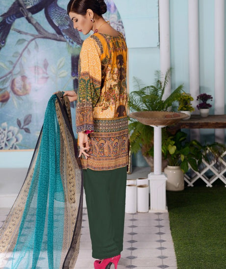 Zebaish Andaaz DP/Emb Lawn`21 D#06