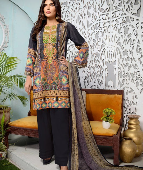 Zebaish Andaaz DP/Emb Lawn`21 D#08