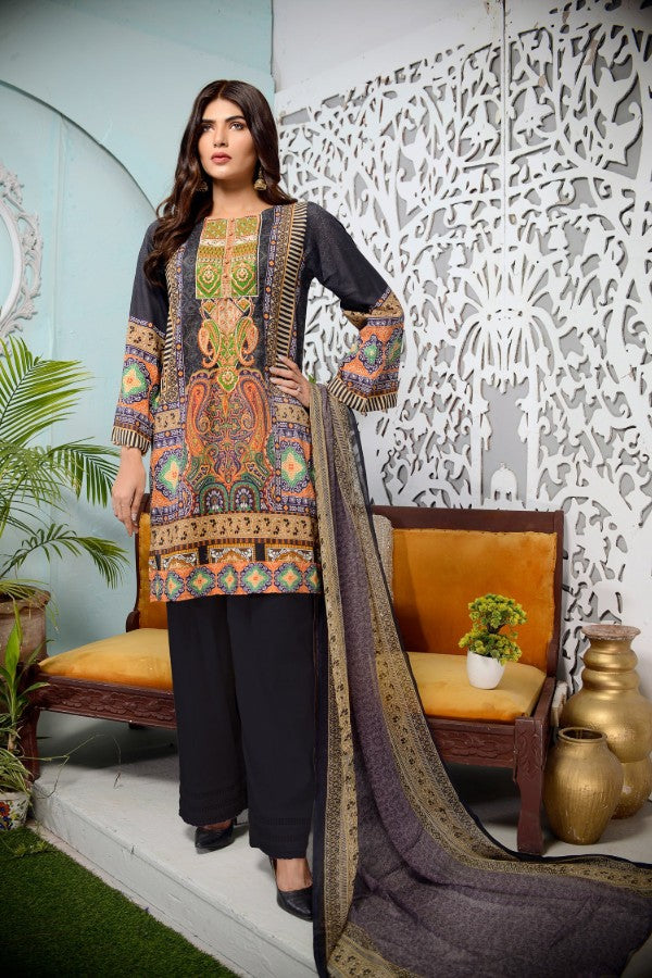 Zebaish Andaaz DP/Emb Lawn`21 D#08
