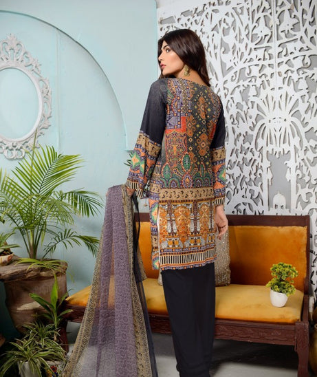Zebaish Andaaz DP/Emb Lawn`21 D#08