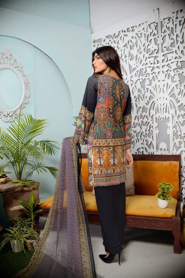 Zebaish Andaaz DP/Emb Lawn`21 D#08