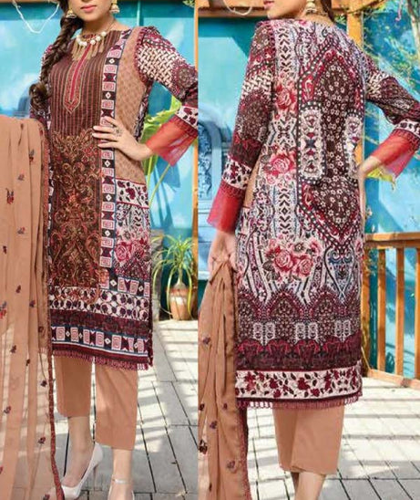 Zebaish Arzo Emb Lawn`21 D#03