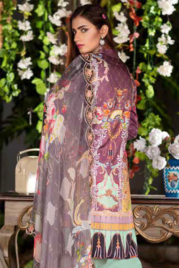 Zebaish Inaya Emb Linen`20 Z#1