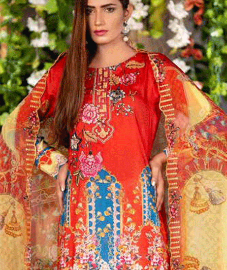 Zebaish Inaya Emb Linen`20 Z#2
