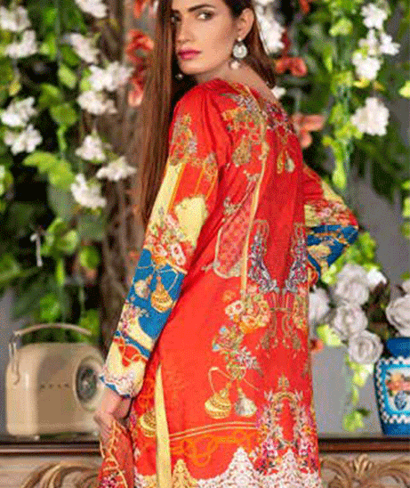 Zebaish Inaya Emb Linen`20 Z#2