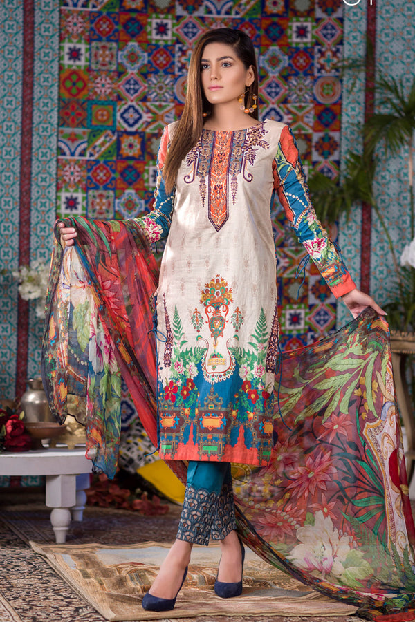 Zebaish Flavio D/Emb Lawn`20 D#01