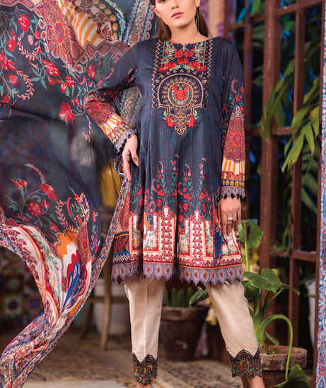 Zebaish Flavio D/Emb Lawn`20 D#08