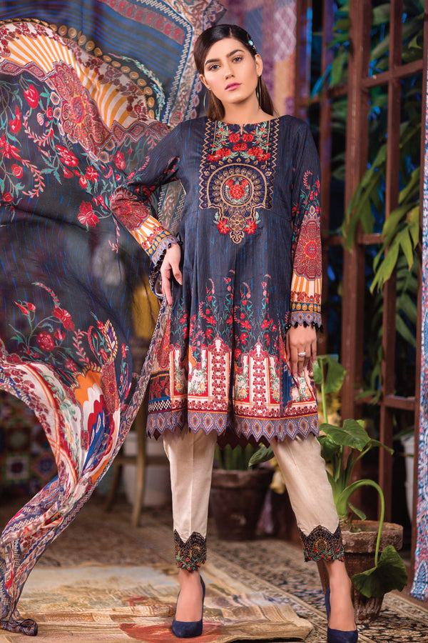 Zebaish Flavio D/Emb Lawn`20 D#08