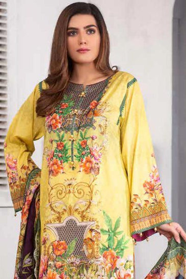 Zebaish Nawal Digital Lawn`20 ZN#7