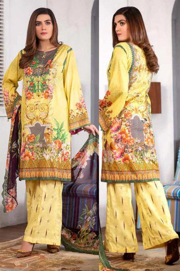 Zebaish Nawal Digital Lawn`20 ZN#7
