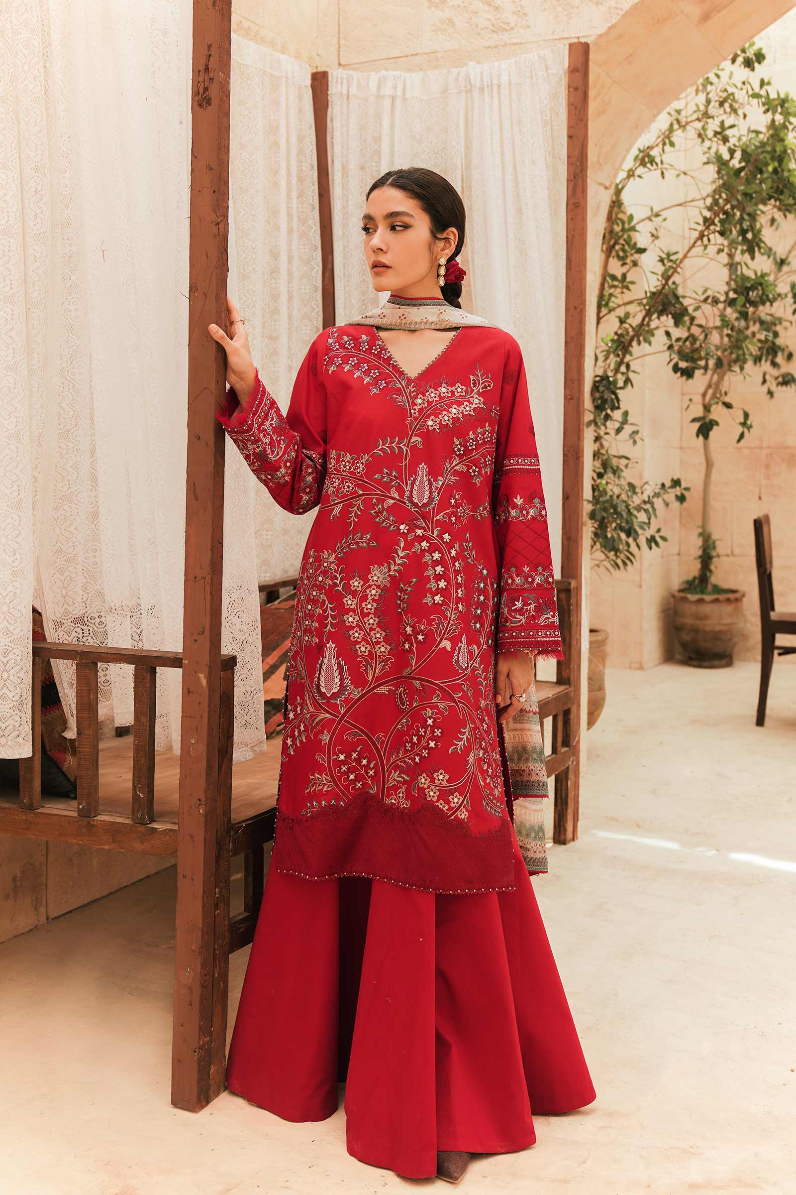 Zara Shahjahan Eid Luxury Lawn`22 D# ZEENAT