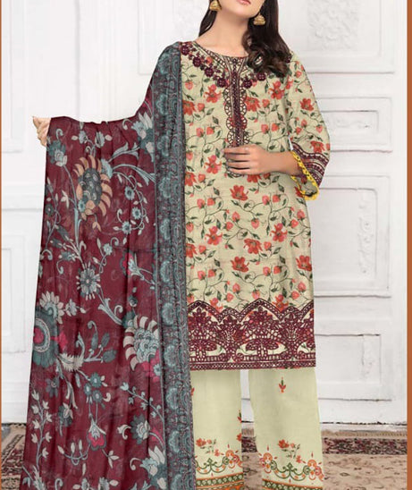 Zimal Bana Dora Lawn`26 D#01 L-Skin