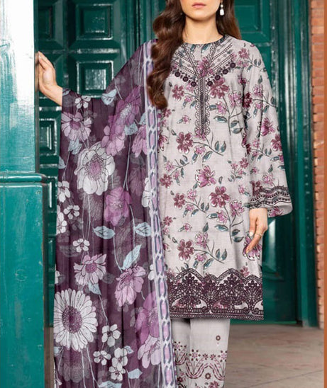 Zimal Bana Dora Lawn`26 D#01 Lilac