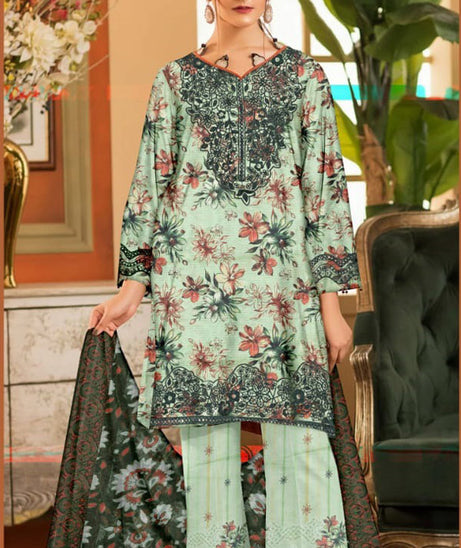 Zimal Bana Dora Lawn`26 D#01 Mint