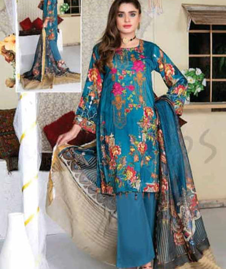 Zimal D/Print Emb Linen'21 VOL-71 M#03