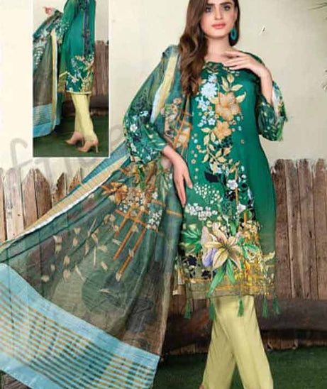 Zimal D/Print Emb Linen'21 VOL-71 M#04