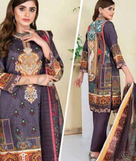 Zimal D/Print Emb Linen'21 VOL-71 M#05