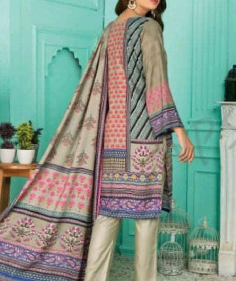 Zimal D/Print Slub Linen`21 M#03 V#79