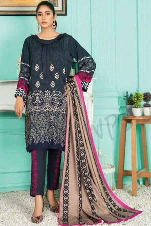 Zimal D/Print Slub Linen`21 M#05 V#79