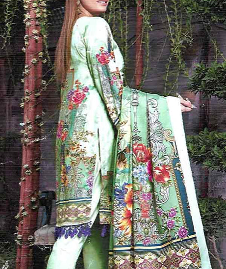 Zimal DP/Emb Kutail Shawl`20 D#5410