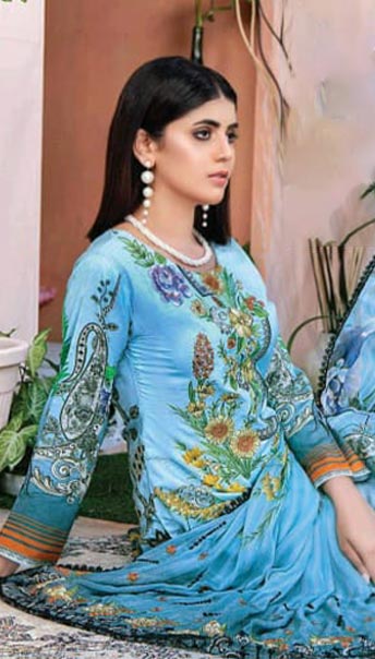 Zimal D/Printed Emb Viscose'21 Vol-70 M#8