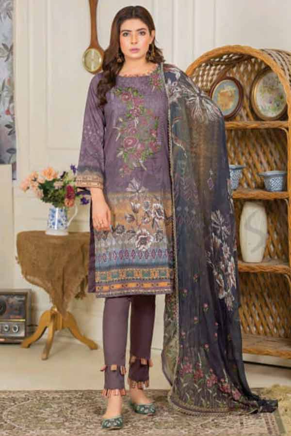 Zimal Digital Emb Lawn`22 Vol-6 D#03
