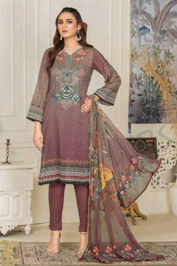 Zimal Digital Emb Lawn`22 Vol-6 D#06