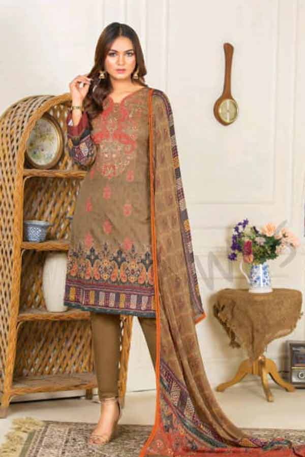 Zimal Digital Emb Lawn`22 Vol-6 D#08