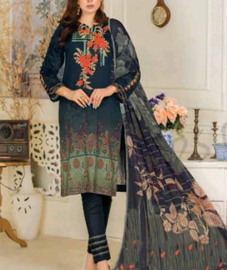 Zimal Digital Emb Lawn`22 Vol-6 D#09
