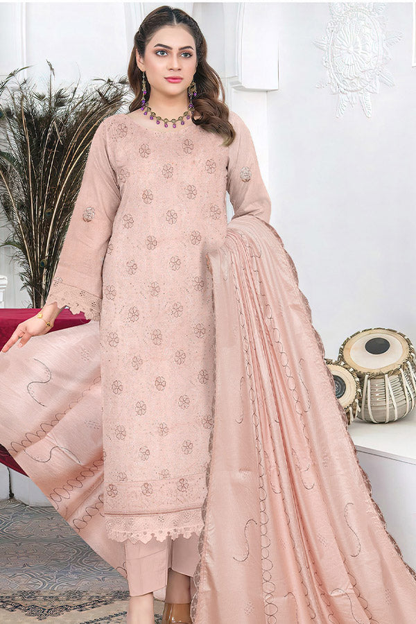 Zimal Emb Leather Peach`25 CD#01