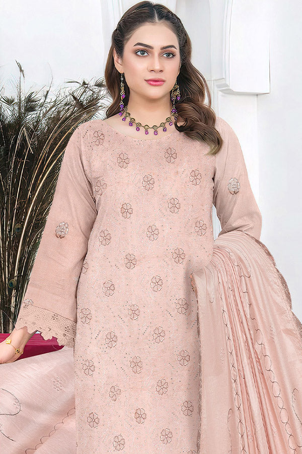 Zimal Emb Leather Peach`25 CD#01