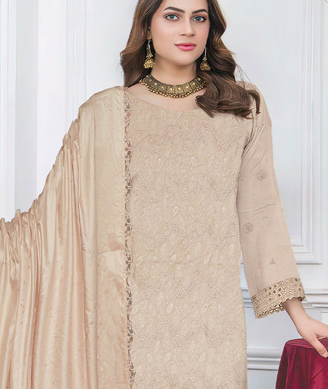 Zimal Emb Leather Peach`25 CD#03