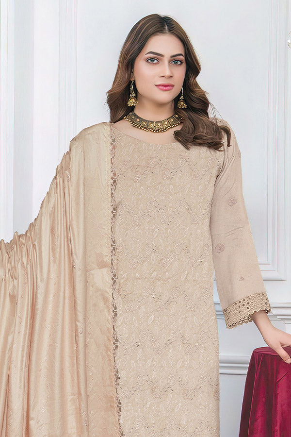 Zimal Emb Leather Peach`25 CD#03