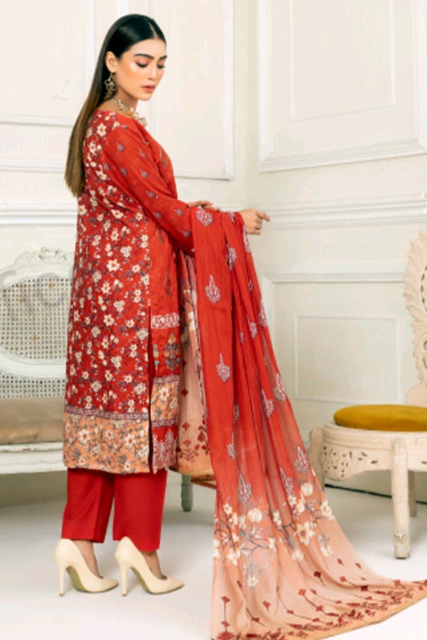 Zimal Emb Slub Lawn`24 Vol-8 D#01