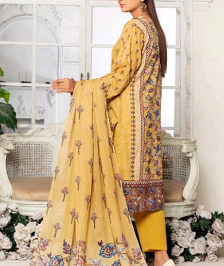 Zimal Emb Slub Lawn`24 Vol-8 D#10-B