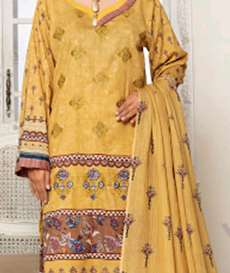 Zimal Emb Slub Lawn`24 Vol-8 D#10-B