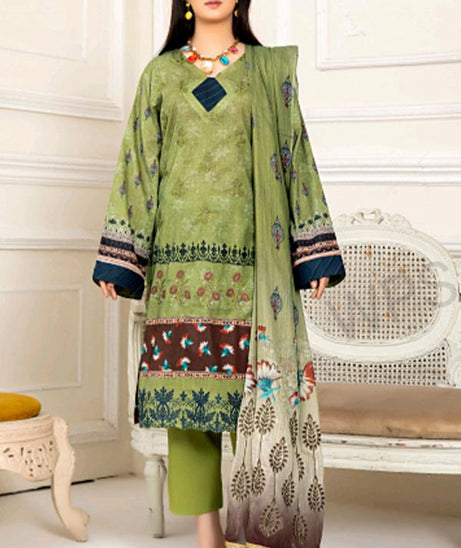 Zimal Emb Slub Lawn`24 Vol-8 D#03