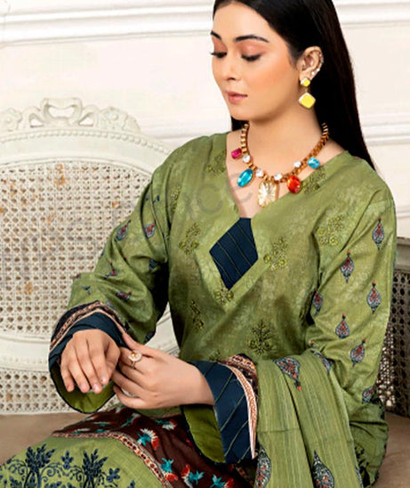 Zimal Emb Slub Lawn`24 Vol-8 D#03